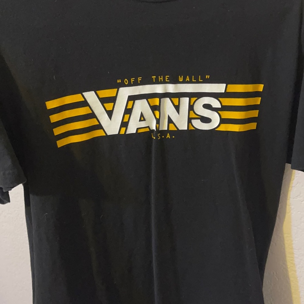 black vans shirt